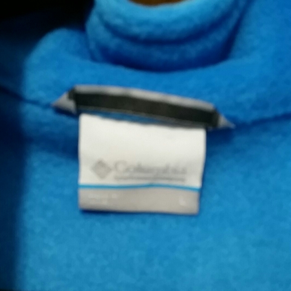 Men's Columbia Large Zip Up Fleece - Picture 3 of 5